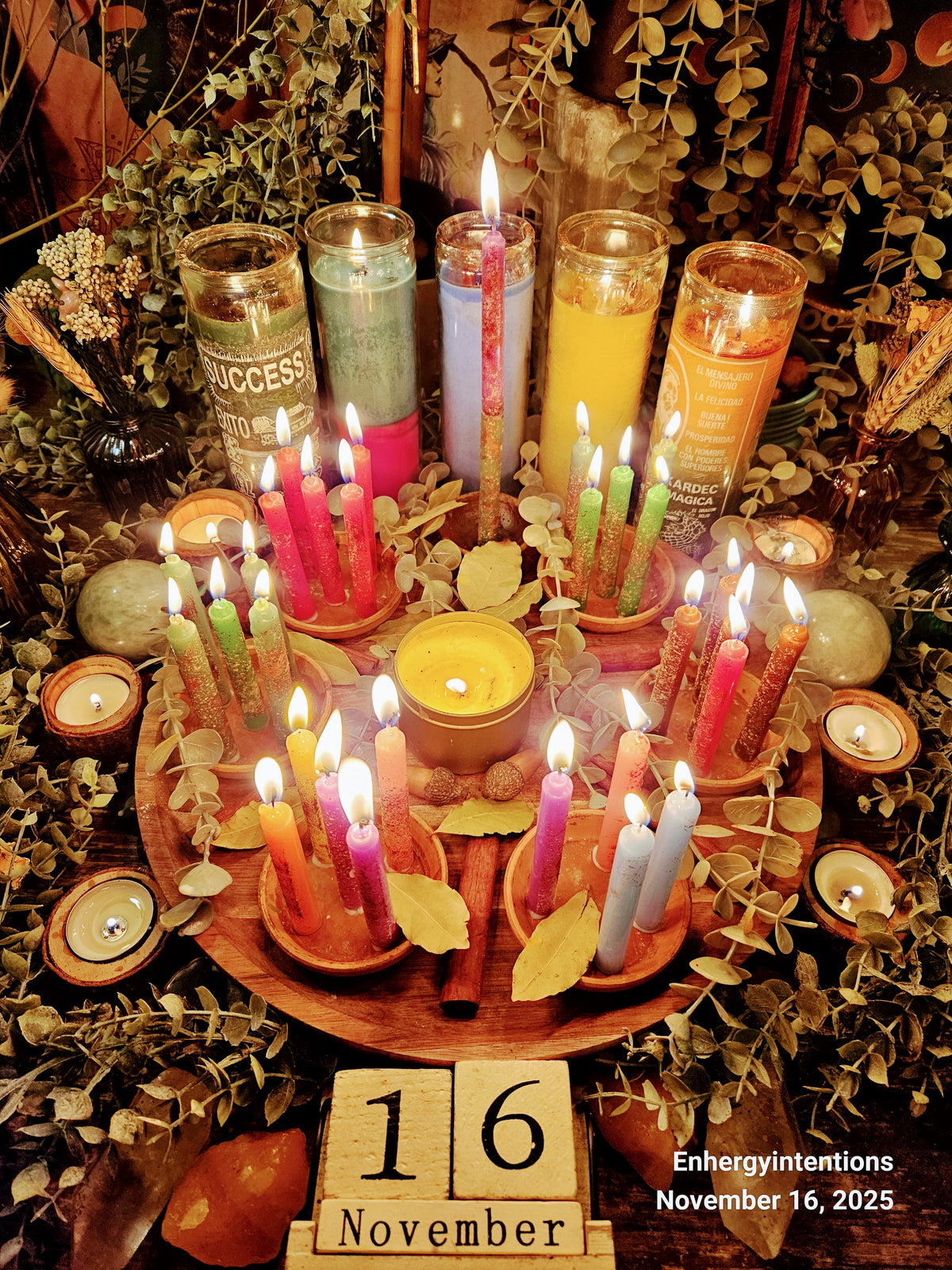 Crown Of Success Candle-Intended to bring Achievement, Recognition, and Favor