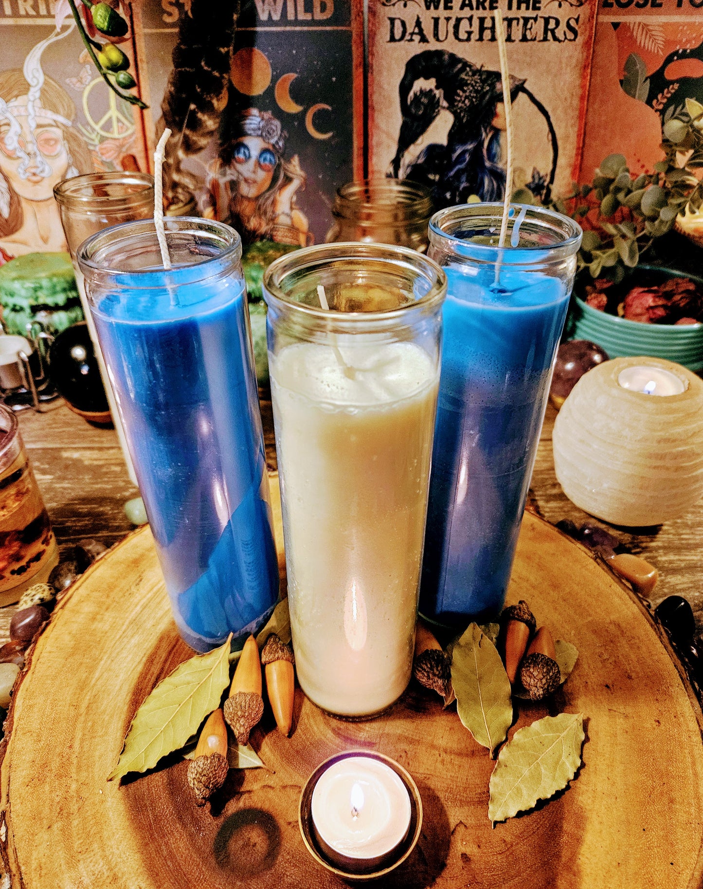 7-Day Mercury Retrograde Protection Fixed Candle Ritual – Communication, Stability & Energy Shielding