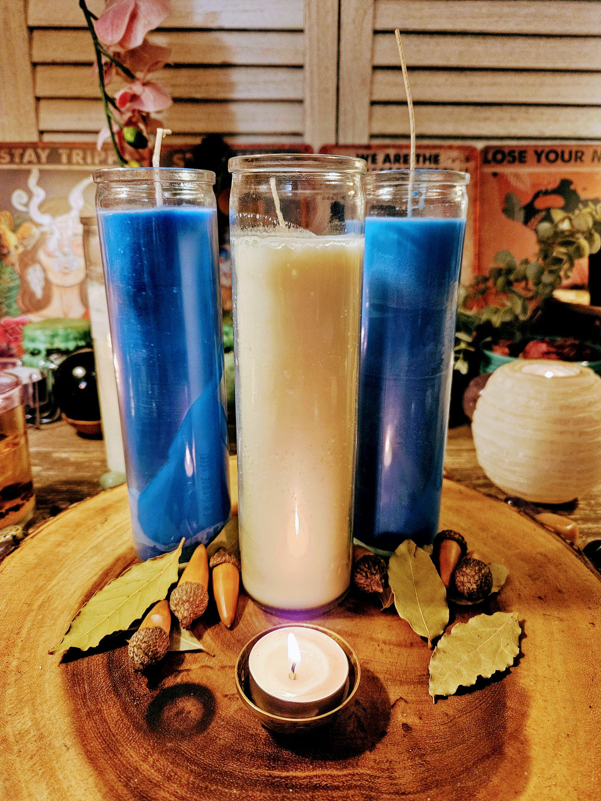 7-Day Mercury Retrograde Protection Fixed Candle Ritual – Communication, Stability & Energy Shielding