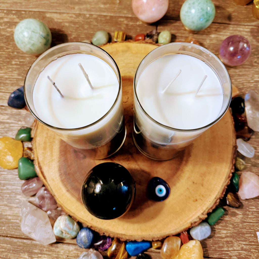 13 Day Infused Hand-Poured Uncrossing Candle Ritual — Clear Curses, Hexes & Negative Energy