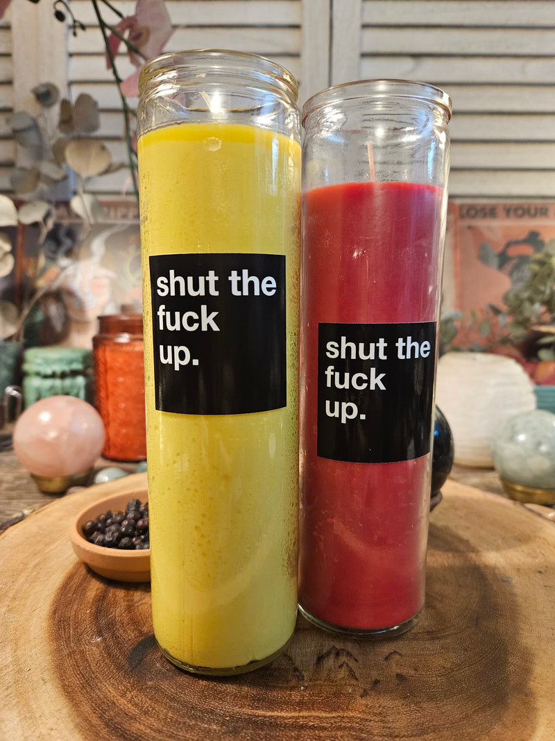 7-Day STFU Fixed Candle Ritual-Reputation Protection and Boundary Clearing