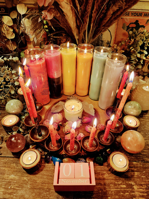 7-Day Custom Fixed Candle Ritual – Personalized Intention Work