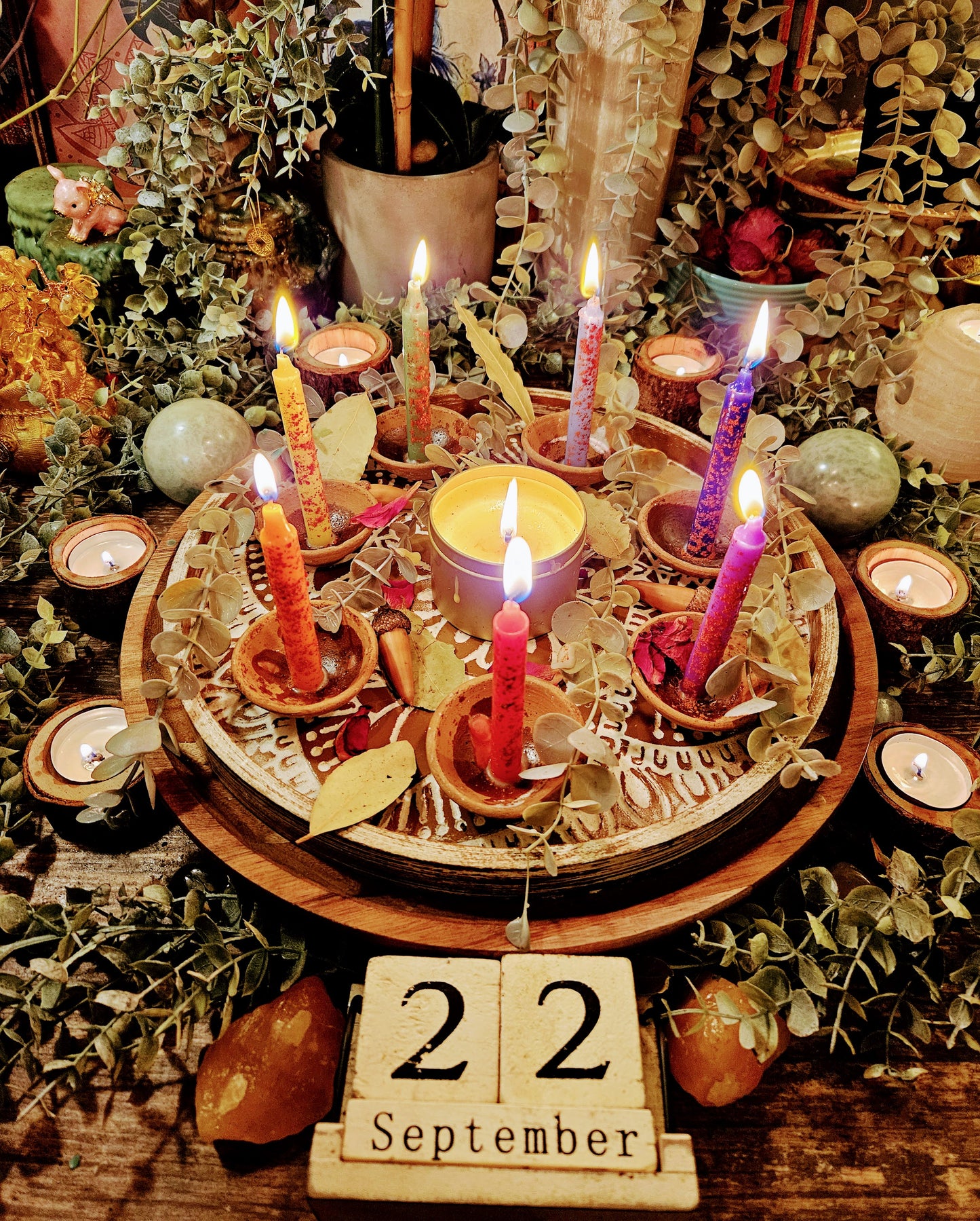 Chakra Alignment Candle Ritual – Full System Balancing and Energetic Restoration