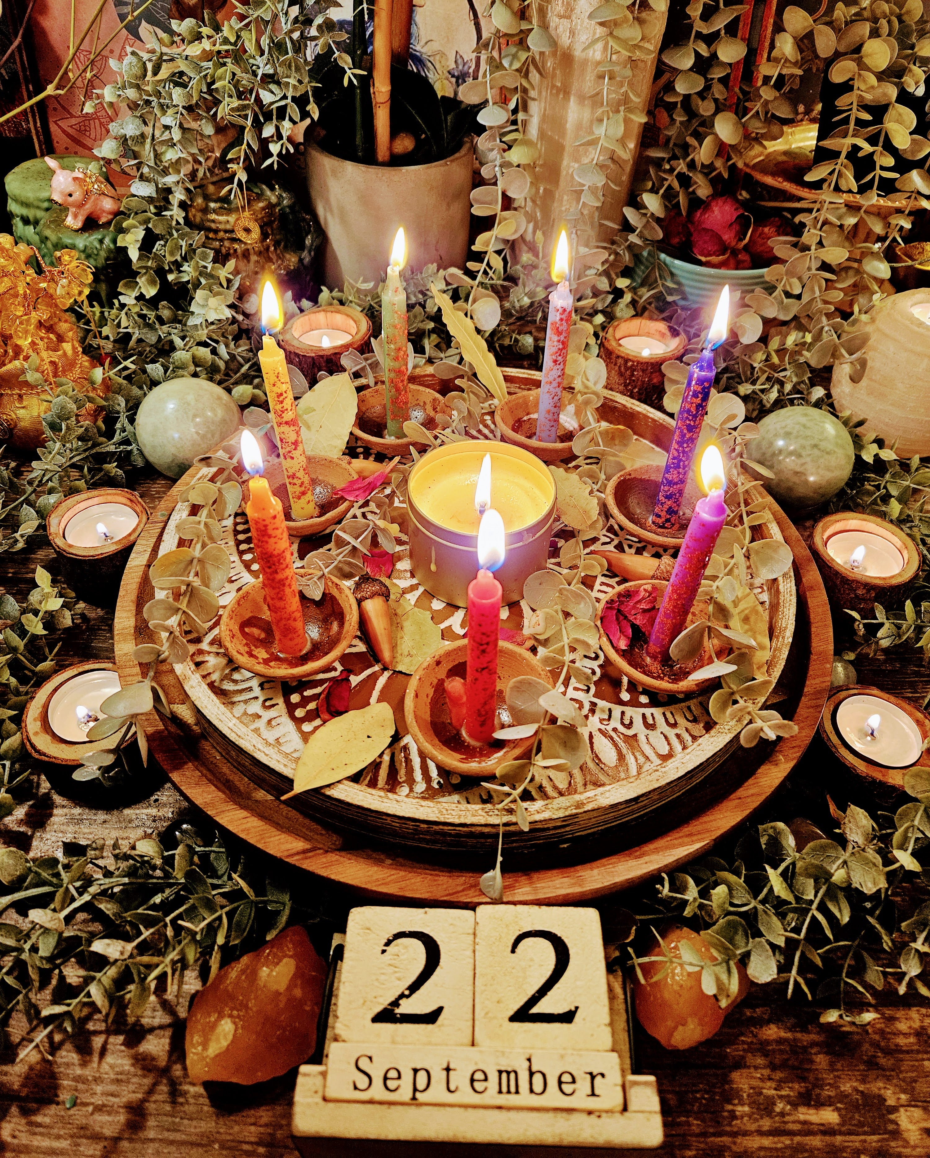 Chakra Alignment Candle Ritual – Full System Balancing and Energetic Restoration