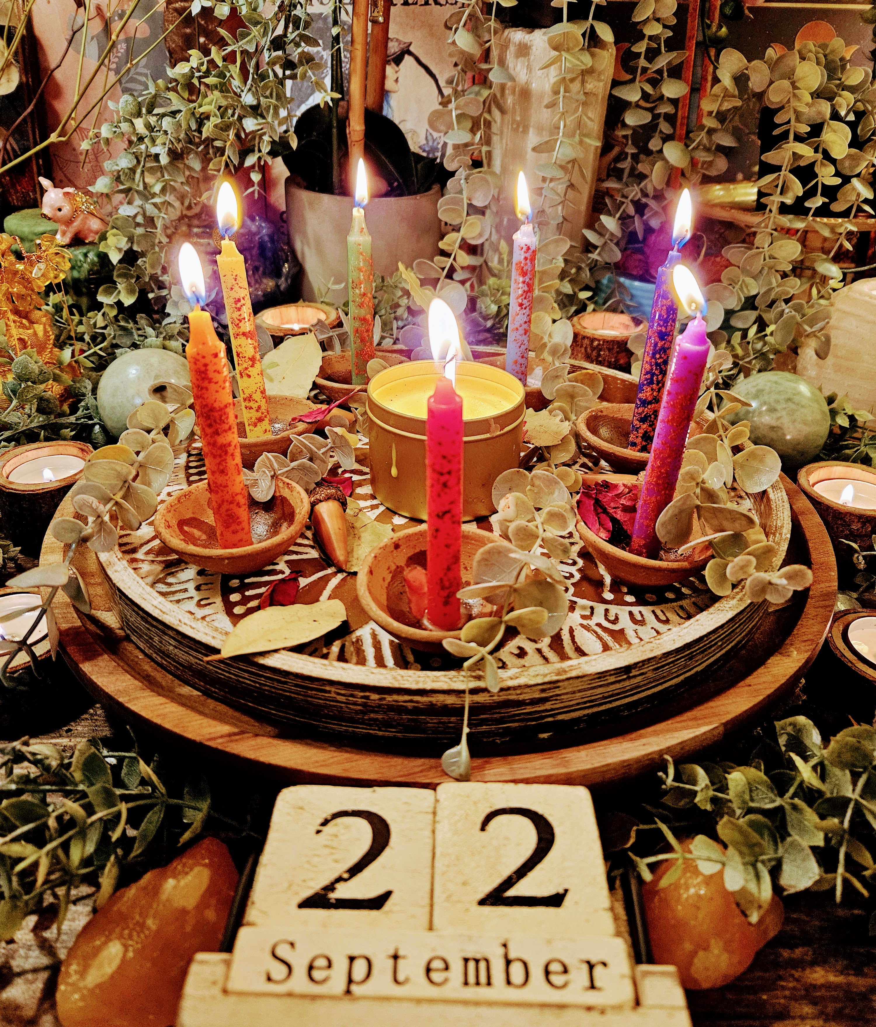 Chakra Alignment Candle Ritual – Full System Balancing and Energetic Restoration