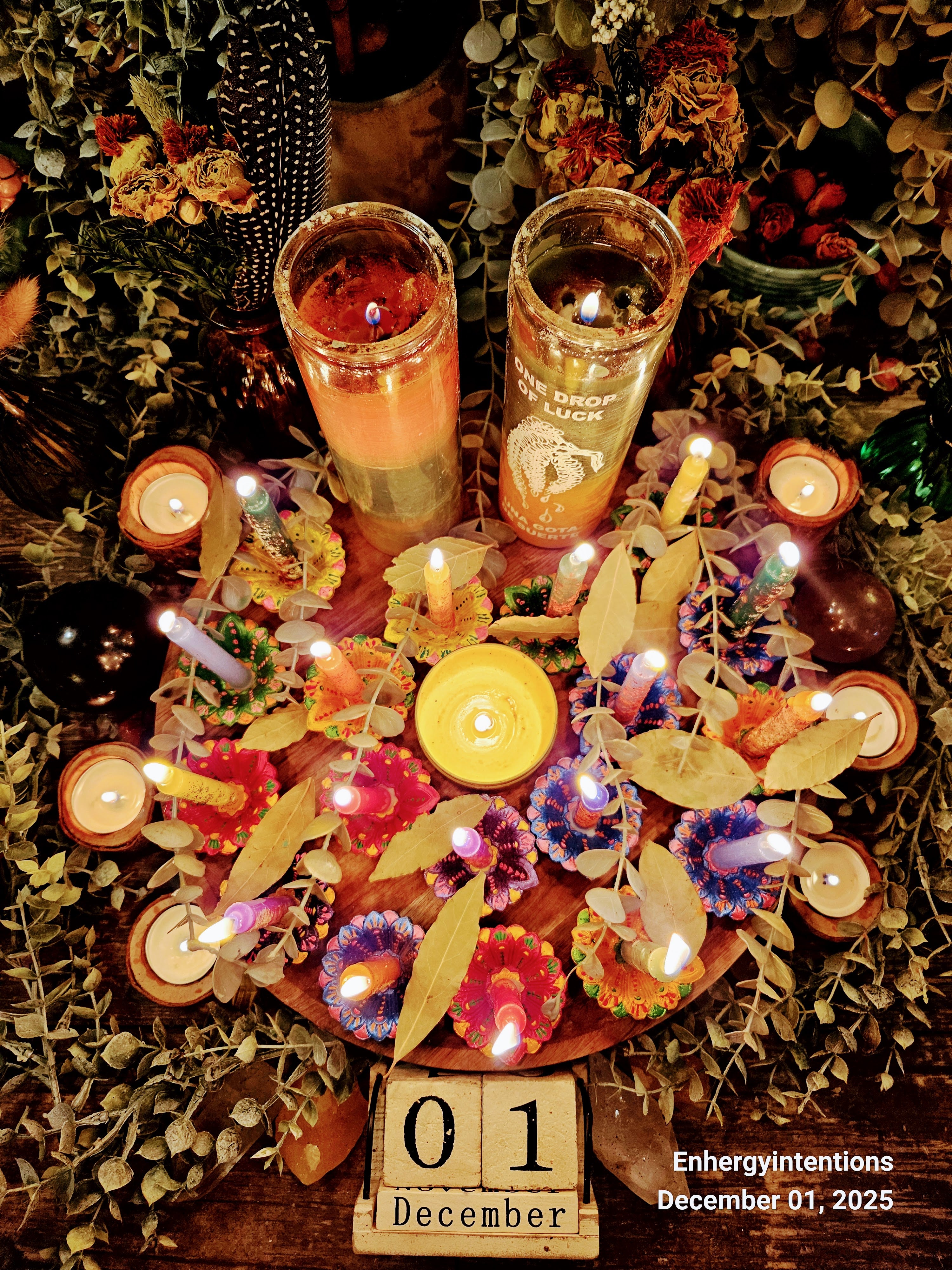 Custom Candle Ritual Service-Customized intentions