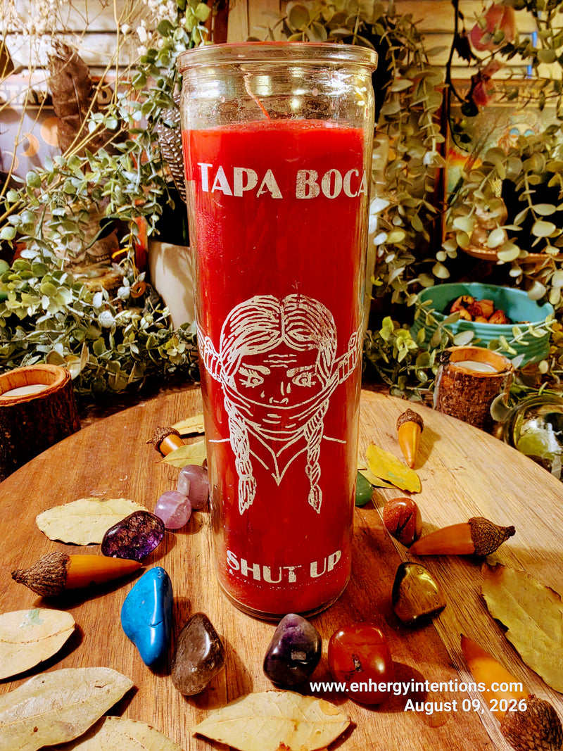 7-Day STFU Fixed Candle Ritual-Reputation Protection and Boundary Clearing