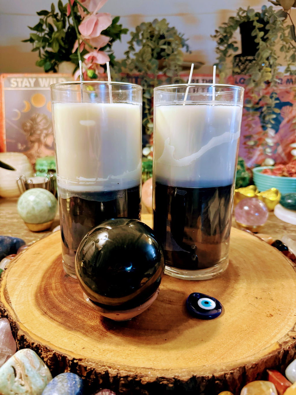 13 Day Infused Hand-Poured Uncrossing Candle Ritual — Clear Curses, Hexes & Negative Energy