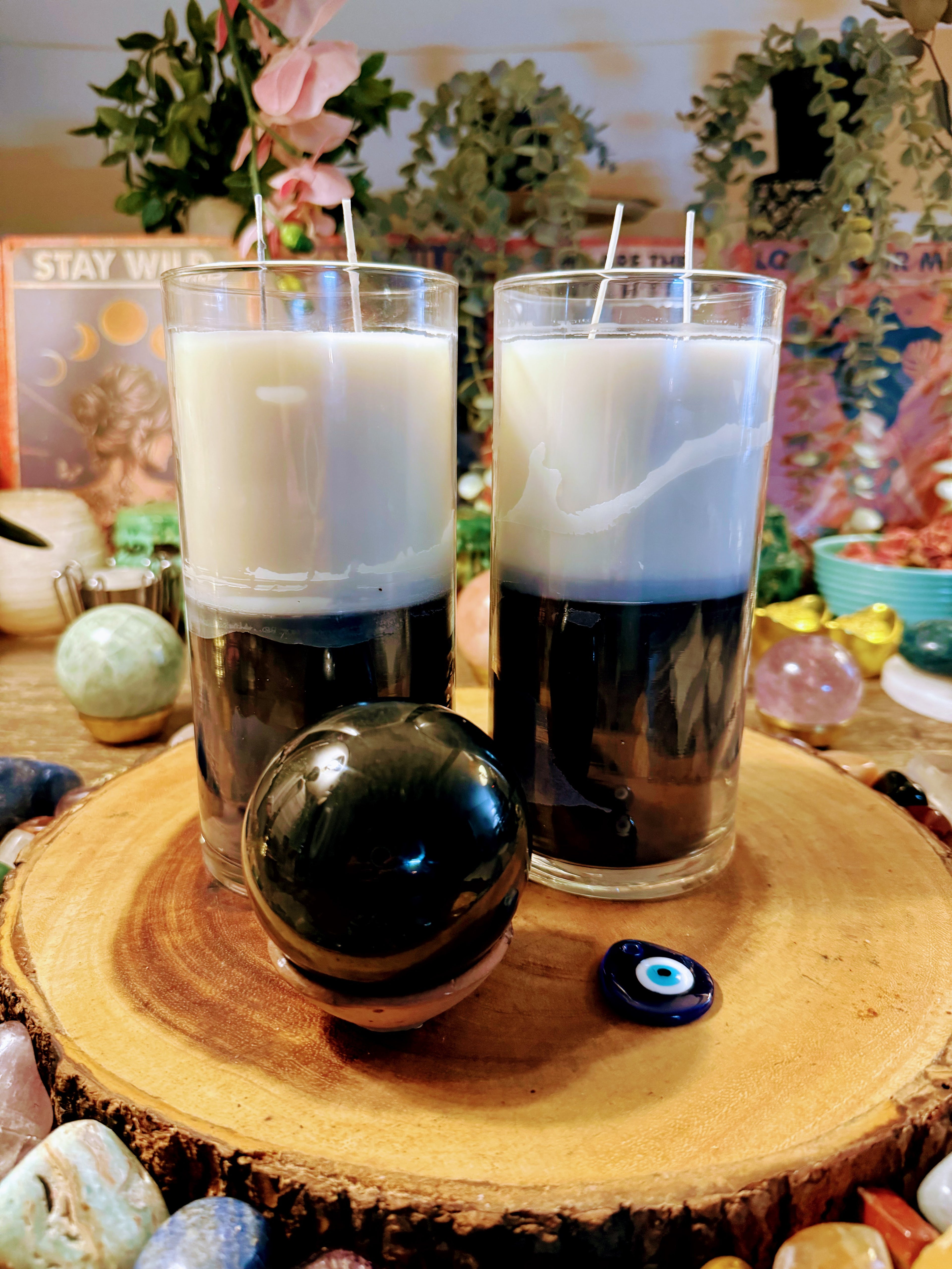 13 Day Infused Hand-Poured Uncrossing Candle Ritual — Clear Curses, Hexes & Negative Energy