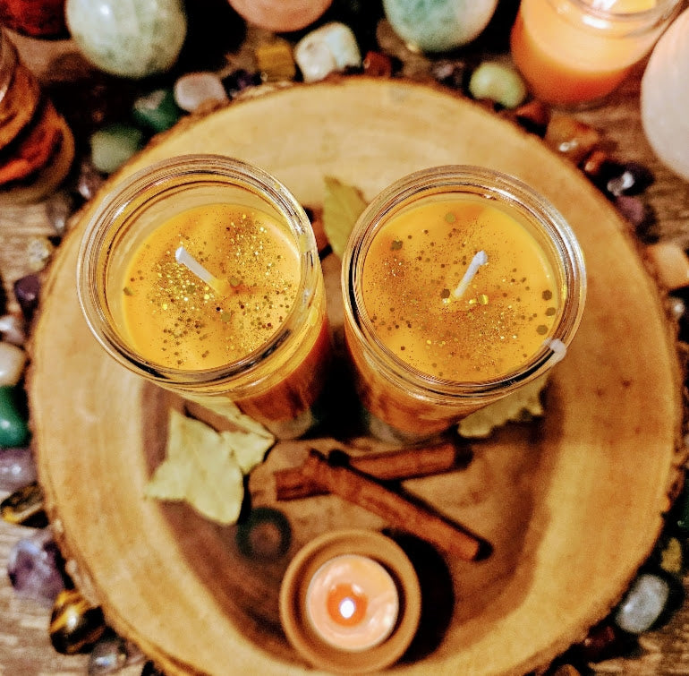 Infused Hand-Poured Customer Attraction & Money Magnet Combo Candle (7-Day) — Clients, Visibility & Consistent Income