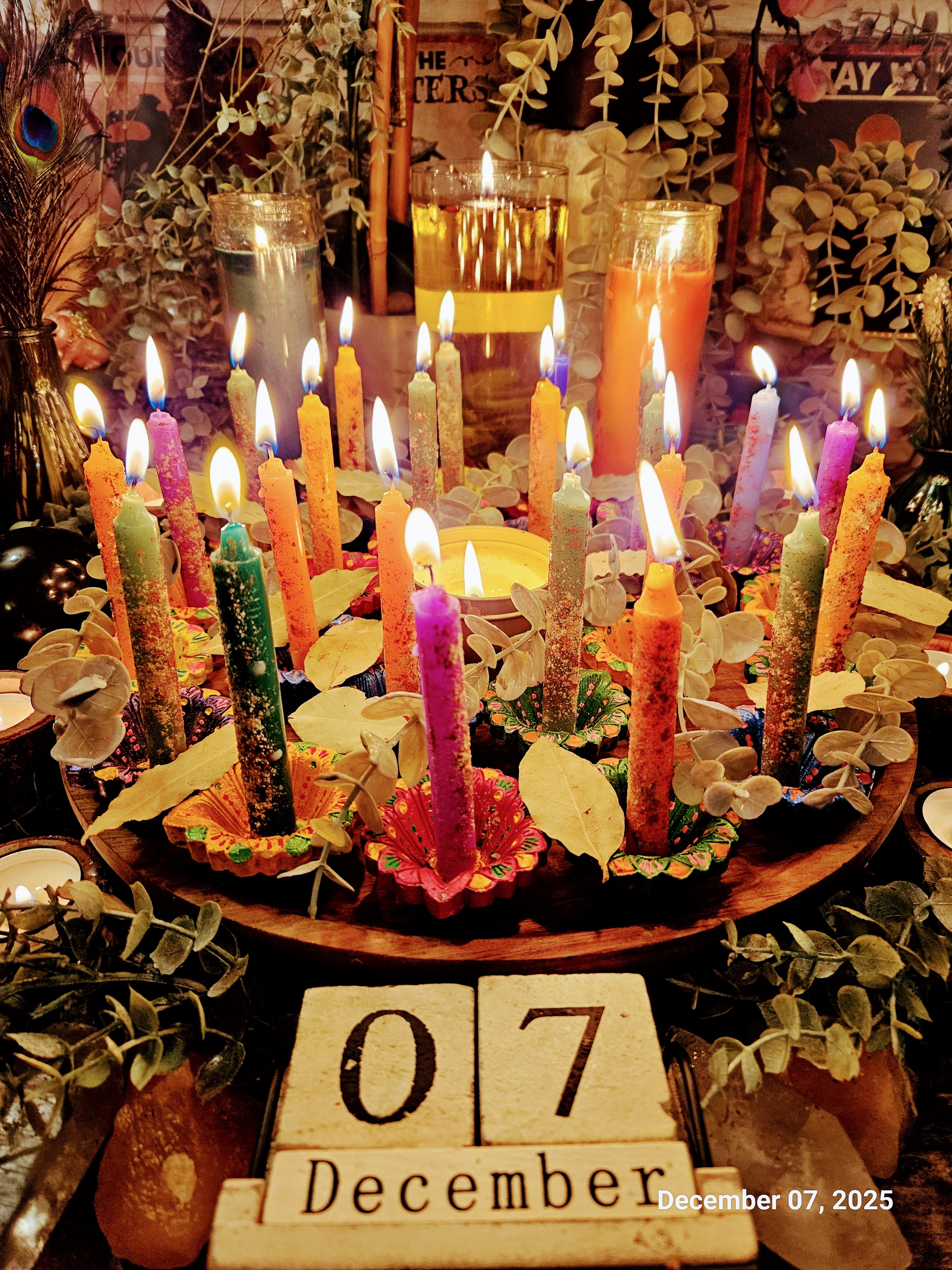 Custom Candle Ritual Service-Customized intentions