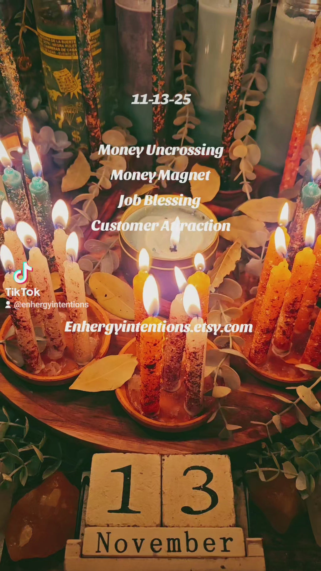 Money Magnet Candle Ritual Service -Intended to attract Money in all forms.