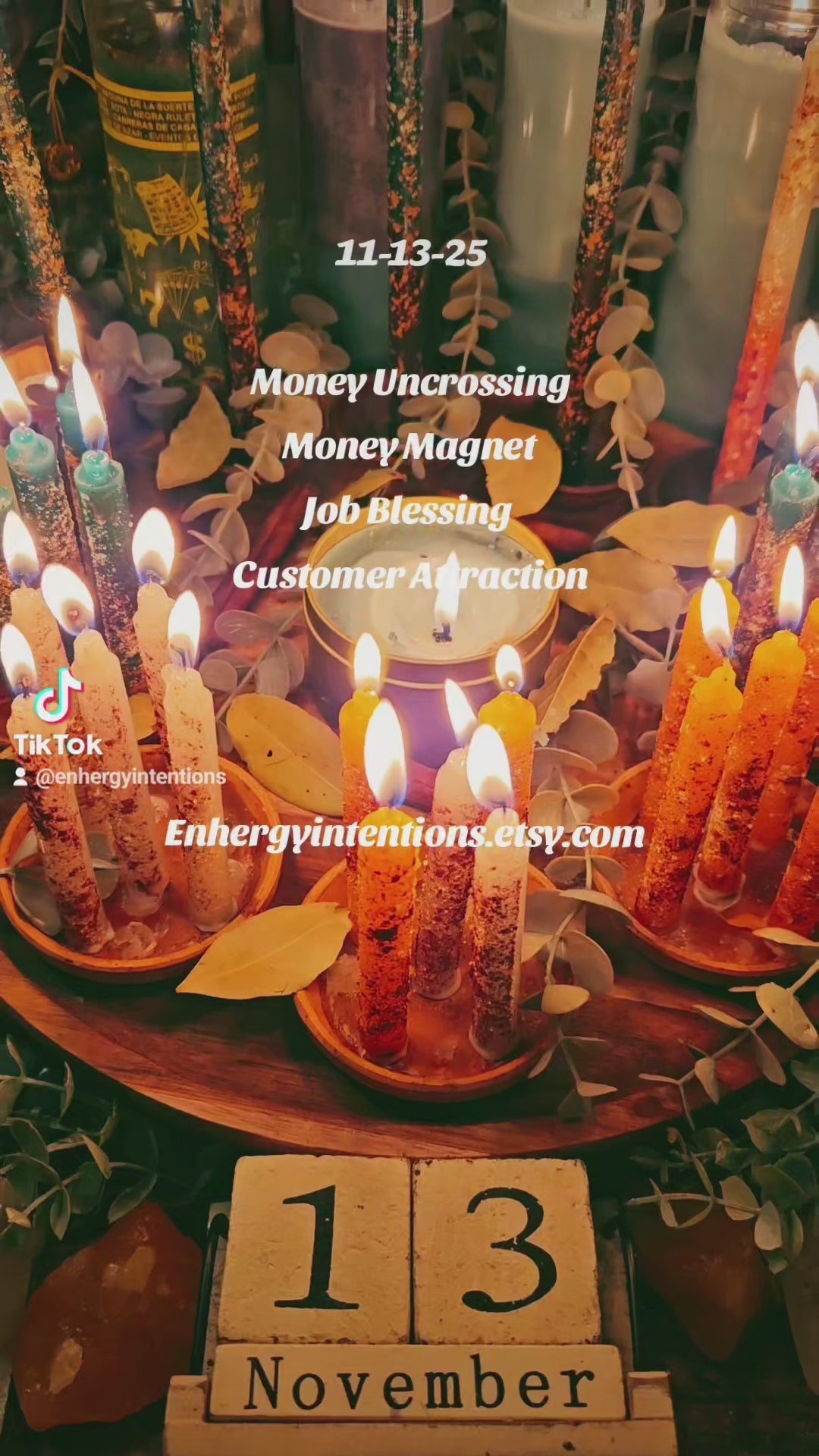 Money Magnet Candle Ritual Service -Intended to attract Money in all forms.