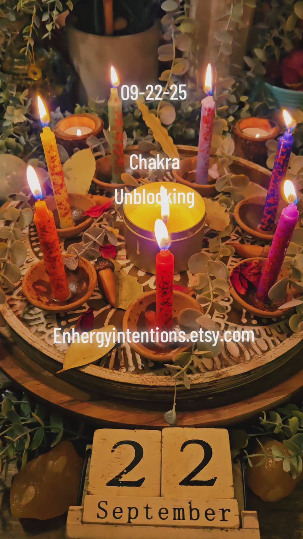 Chakra Alignment Candle Ritual – Full System Balancing and Energetic Restoration