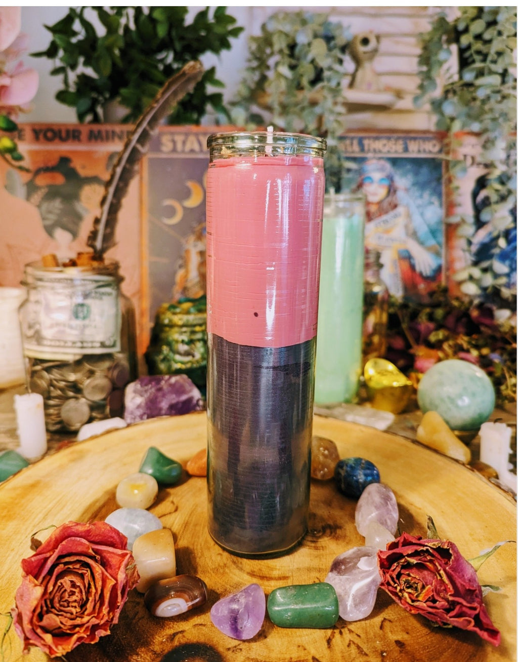 Infused Hand-Poured Love Uncrossing Reversal Candle Ritual (7-Day) — Clear Relationship Blocks & Negative Interference