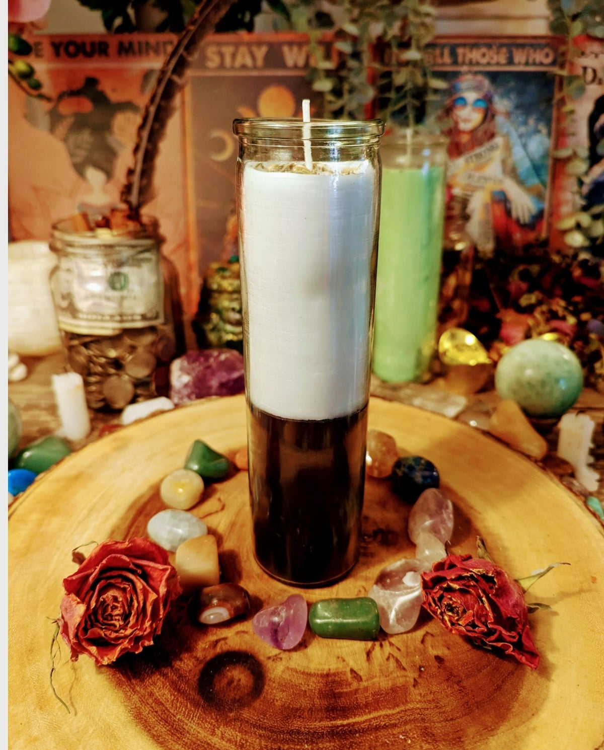 Uncrossing Candle Ritual (7-Day Hand-Poured) – Remove Hexes, Evil Eye, Crossed Conditions & Negative Energy