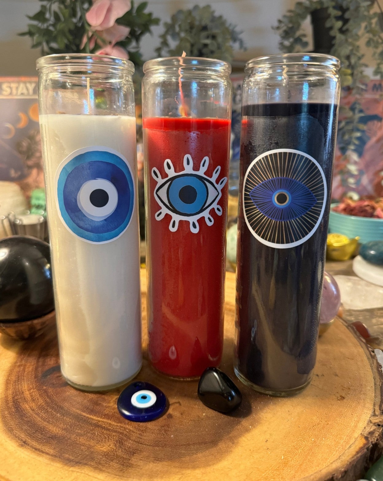 7-Day Protection & Spiritual Defense Candle Ritual (Hand-Poured)- Intended to shield against negative influence, spiritual attack, and harmful energy